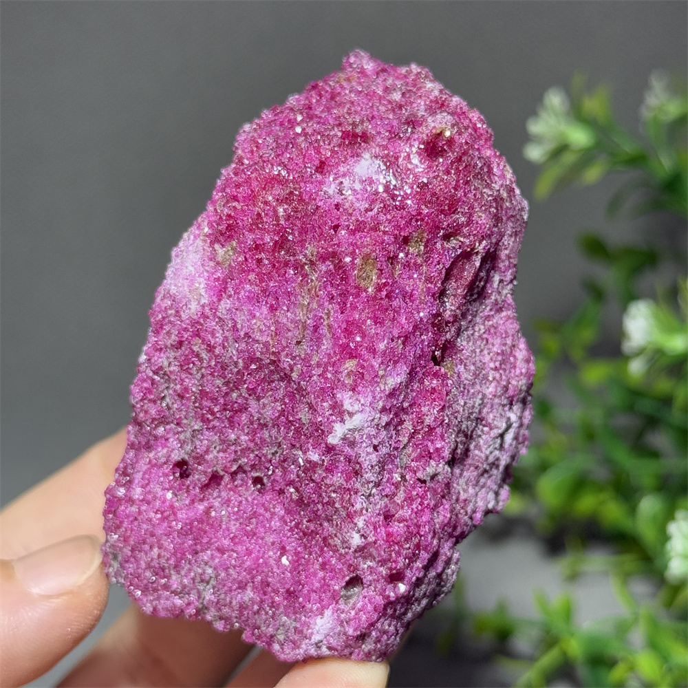 Natural Red Corundum Ruby Roug - Renewable Energy Infrastructure recension och pris