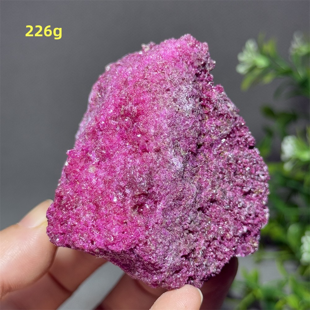 Natural Red Corundum Ruby Roug - Renewable Energy Infrastructure recension och pris