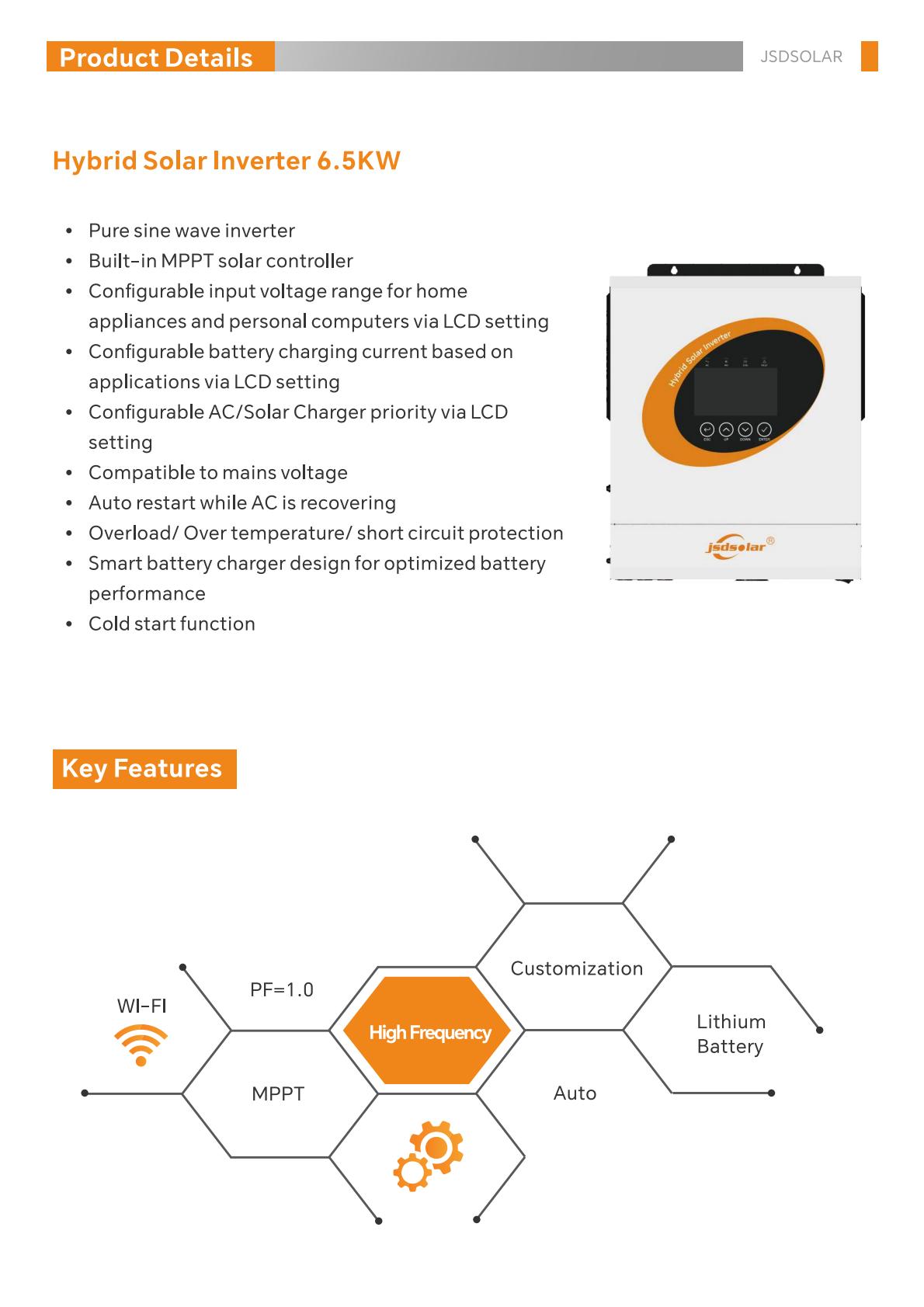 Low Price 3kW 5kW 6.5kW 10kW 1 - Mppt Charge Controller recension och pris