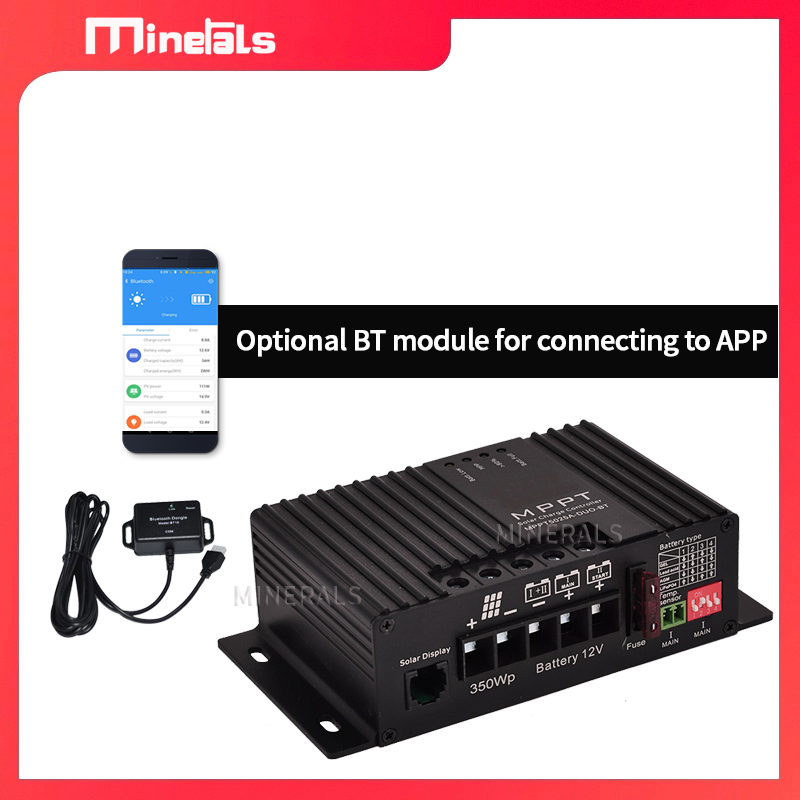 MPPT5012 12V/24V 12A Smart Sol - Mppt Charge Controller recension och pris