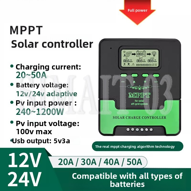 MPPT Solar Charge Controller 1 - Mppt Charge Controller recension och pris