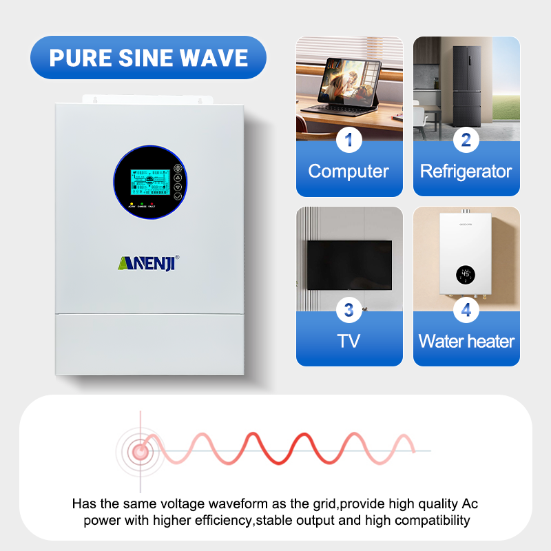 ANENJI Split-phase 120V/240V 1 - Mppt Charge Controller recension och pris