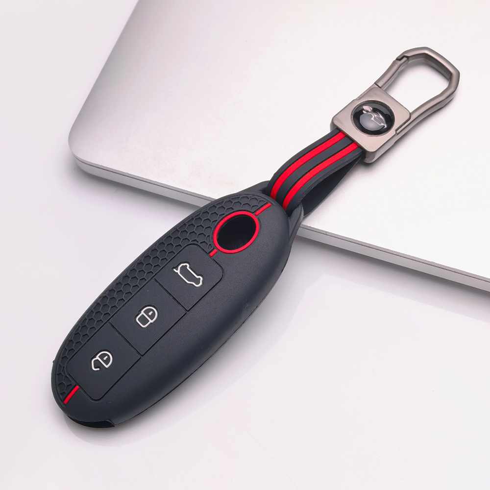 3 Button Silicone Car Key Cove - Renewable Energy Infrastructure recension och pris