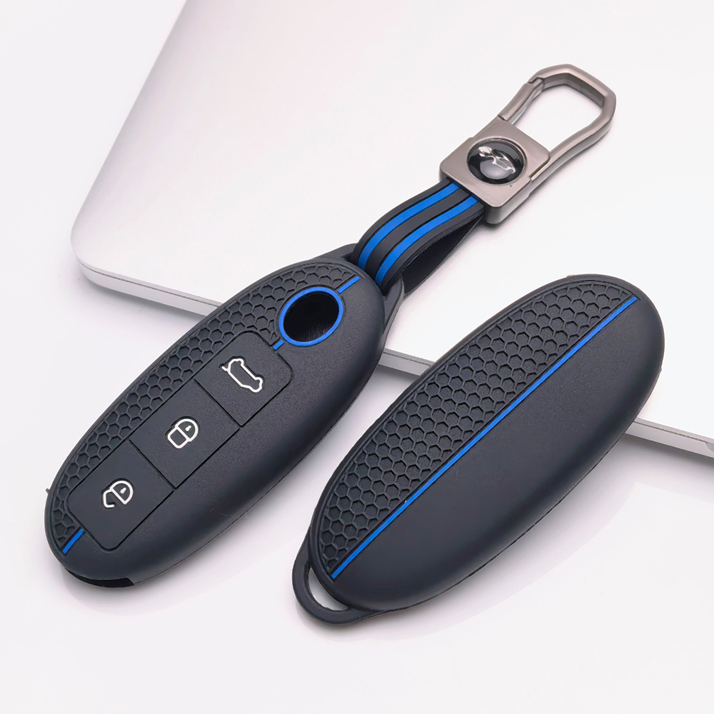 3 Button Silicone Car Key Cove - Renewable Energy Infrastructure recension och pris