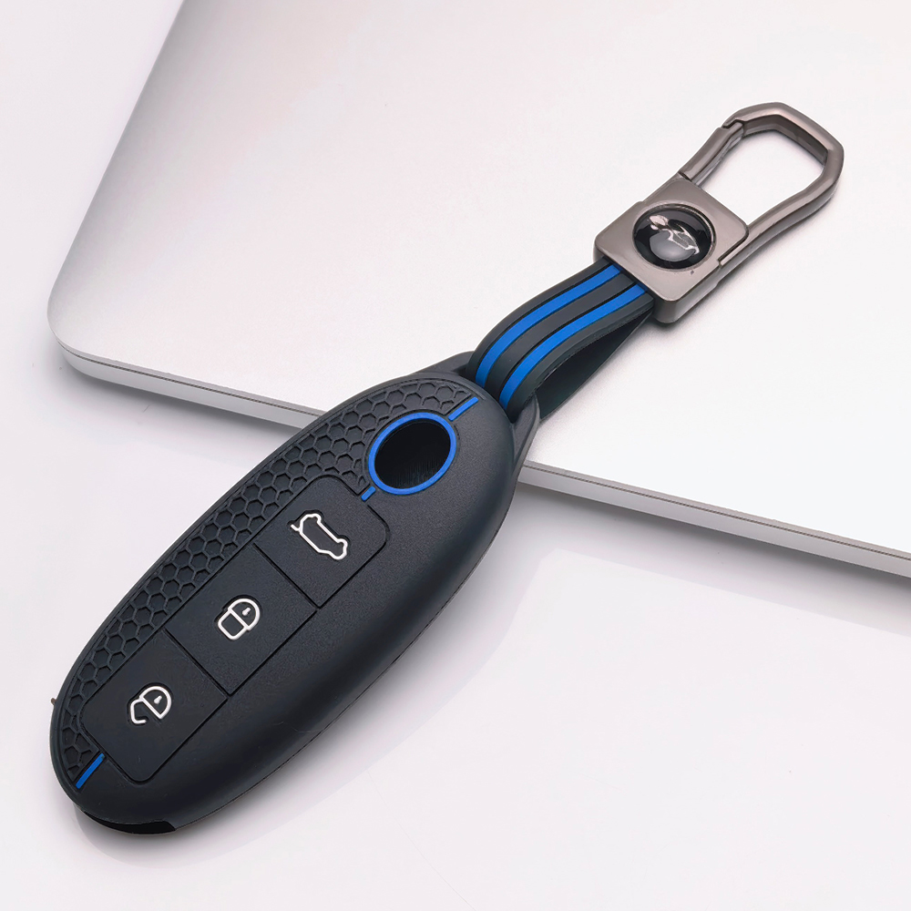 3 Button Silicone Car Key Cove - Renewable Energy Infrastructure recension och pris