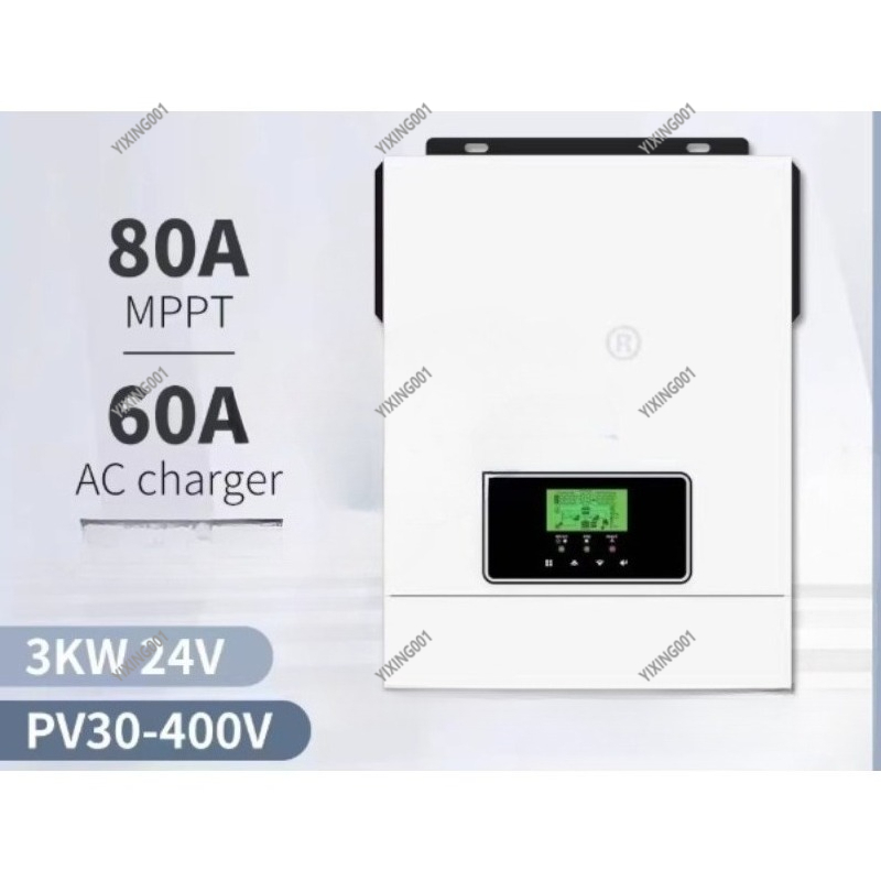 3KVA/2400W 24V Solar Inverter  - Mppt Charge Controller recension och pris