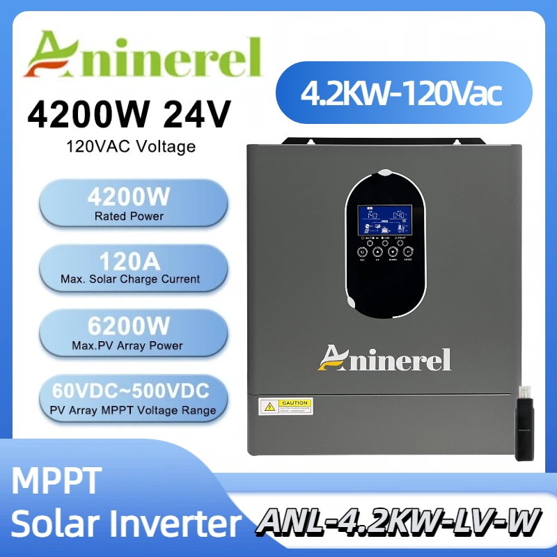 Aninerel 4.2KW 24V NEW 110-120 - Mppt Charge Controller recension och pris