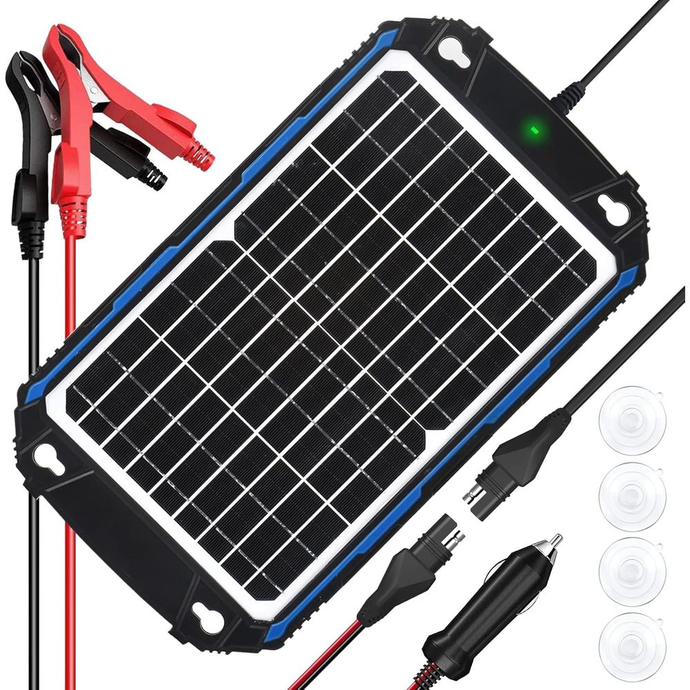 Waterproof 12W 12V Solar Batte - Mppt Charge Controller recension och pris